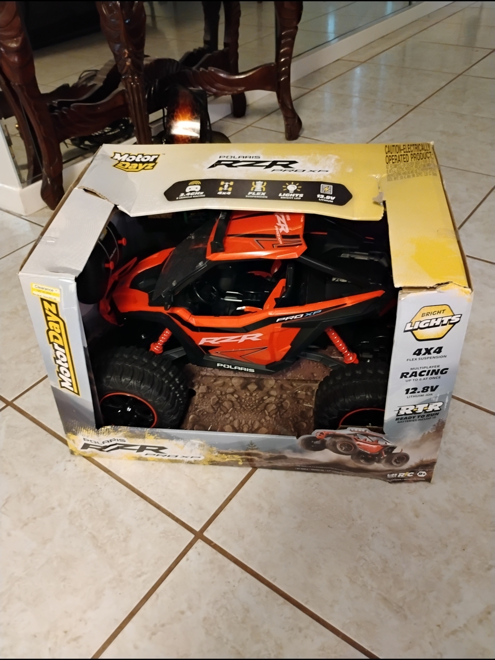 Kids Orange RZR Off-Road RC Buggy - Ready to Run